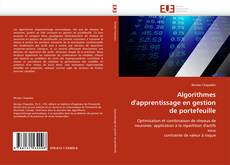 Algorithmes d''apprentissage en gestion de portefeuille的封面