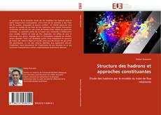 Capa do livro de Structure des hadrons et approches constituantes 