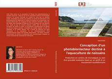 Buchcover von Conception d''un photobioréacteur destiné à l''aquaculture de naissains