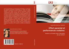 Effort parental et performances scolaires: kitap kapağı