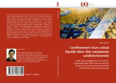 Bookcover of Confinement d'un cristal liquide dans des nanopores unidirectionnels