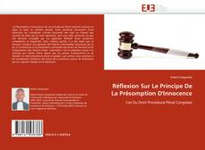 Réflexion Sur Le Principe De La Présomption D'Innocence的封面