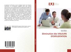 Обложка Diminution des VALEURS D'EXPLOITATION