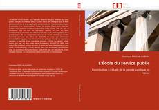 Capa do livro de L''École du service public 