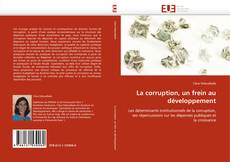 La corruption, un frein au développement kitap kapağı