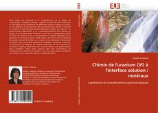 Chimie de l''uranium (VI) à l''interface solution / minéraux的封面