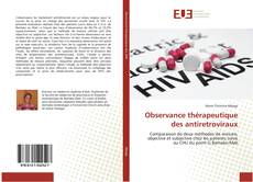 Bookcover of Observance thérapeutique des antiretroviraux
