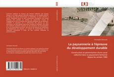 Portada del libro de La paysannerie à l'épreuve du développement durable