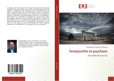 Capa do livro de Temporalite et psychose 