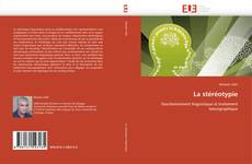 Bookcover of La stéréotypie