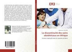 Capa do livro de La discontinuité des soins obstétricaux en Afrique 
