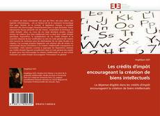 Portada del libro de Les crédits d''impôt encourageant la création de biens intellectuels