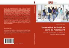 Capa do livro de Mode de vie, nutrition et santé de l''adolescent 