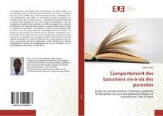 Buchcover von Comportement des bananiers vis-à-vis des parasites