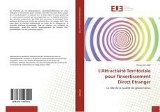 Portada del libro de L'Attractivité Territoriale pour l'Investissement Direct Etranger