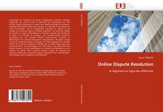 Capa do livro de Online Dispute Resolution 