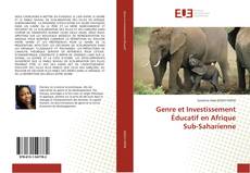 Genre et Investissement Éducatif en Afrique Sub-Saharienne kitap kapağı