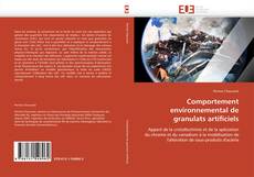 Comportement environnemental de granulats artificiels的封面