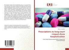 Обложка Prescriptions au long court : impact d'une hospitalisation