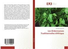 Les Ordonnances Traditionnelles d'Afrique kitap kapağı