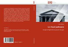 Copertina di Le rituel judiciaire