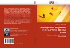 Développement et systèmes de gouvernance des pays arabes kitap kapağı
