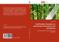 Capa do livro de Certification forestière et performance financière des entreprises 