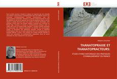 Buchcover von THANATOPRAXIE ET THANATOPRACTEURS: