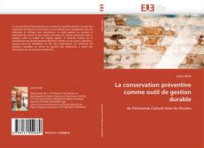 Buchcover von La conservation préventive comme outil de gestion durable