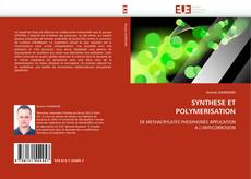 Bookcover of SYNTHESE ET POLYMERISATION