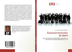 Buchcover von Économie financière du Sport
