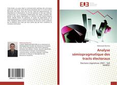 Buchcover von Analyse sémiopragmatique des tracts électoraux