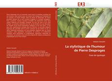 Capa do livro de La stylistique de l'humour de Pierre Desproges 