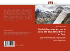 Bookcover of Essai de biotratement par le pistia des eaux contaminées au fluor