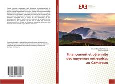 Portada del libro de Financement et pérennité des moyennes entreprises au Cameroun