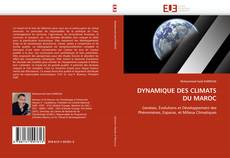 DYNAMIQUE DES CLIMATS DU MAROC kitap kapağı