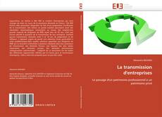 Buchcover von La transmission d'entreprises