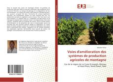 Capa do livro de Voies d'amélioration des systèmes de production agricoles de montagne 