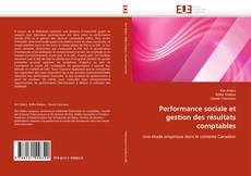 Capa do livro de Performance sociale et gestion des résultats comptables 