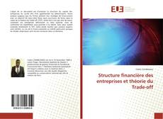 Capa do livro de Structure financière des entreprises et théorie du Trade-off 