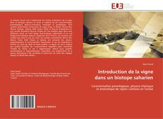 Capa do livro de Introduction de la vigne dans un biotope saharien 