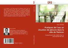 Capa do livro de Pratiques de l'eau en situation de pénurie dans la ville de Tlemcen 