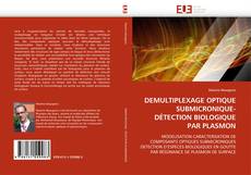 Buchcover von DEMULTIPLEXAGE OPTIQUE SUBMICRONIQUE-DÉTECTION BIOLOGIQUE PAR PLASMON