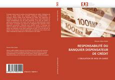 RESPONSABILITÉ DU BANQUIER DISPENSATEUR DE CRÉDIT kitap kapağı