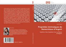 Capa do livro de Propriétés Intrinsèques de Nanocristaux d’Argent 
