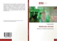 Buchcover von Molécules chirales