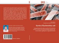 Buchcover von Survie d’Escherichia coli