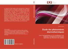 Capa do livro de Étude des phénomènes électrothermiques 