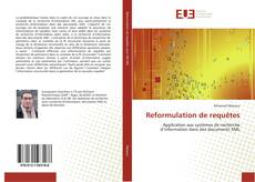 Buchcover von Reformulation de requêtes