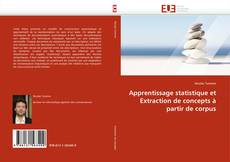Buchcover von Apprentissage statistique et Extraction de concepts à partir de corpus